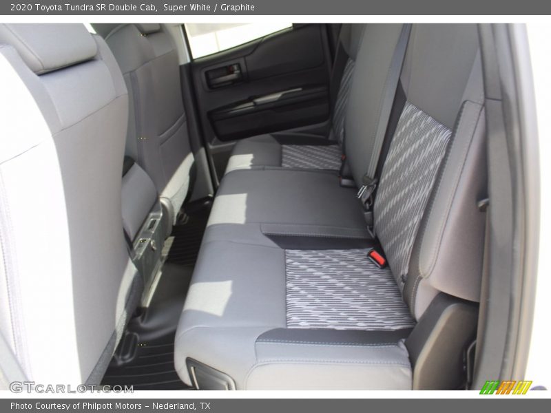 Super White / Graphite 2020 Toyota Tundra SR Double Cab