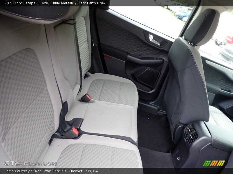 Blue Metallic / Dark Earth Gray 2020 Ford Escape SE 4WD