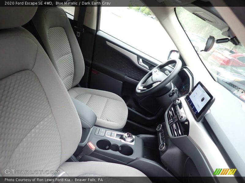 Blue Metallic / Dark Earth Gray 2020 Ford Escape SE 4WD