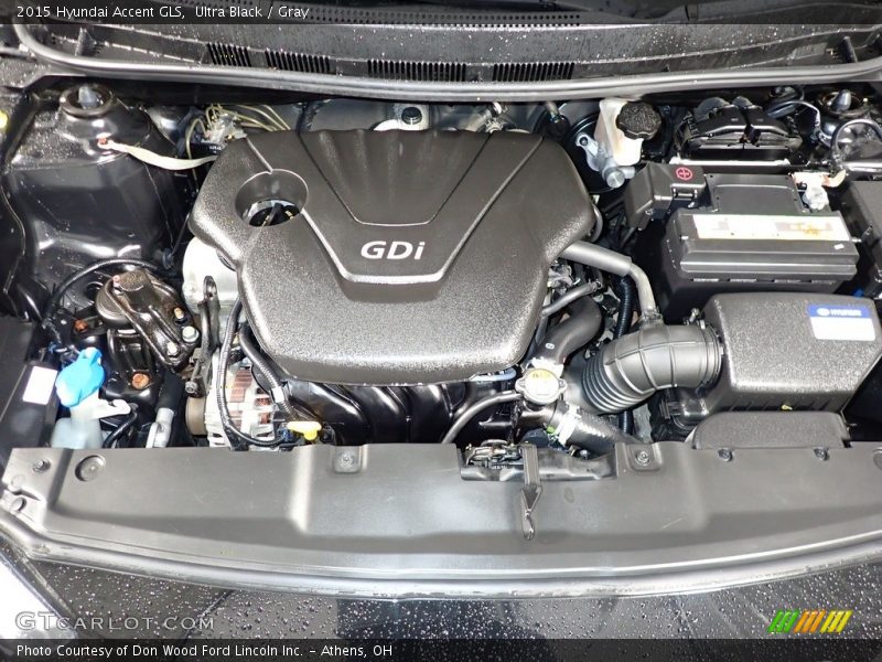  2015 Accent GLS Engine - 1.6 Liter GDI DOHC 16-Valve D-CVVT 4 Cylinder