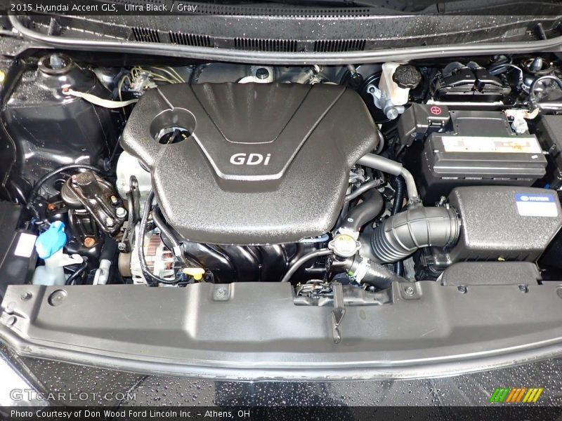  2015 Accent GLS Engine - 1.6 Liter GDI DOHC 16-Valve D-CVVT 4 Cylinder