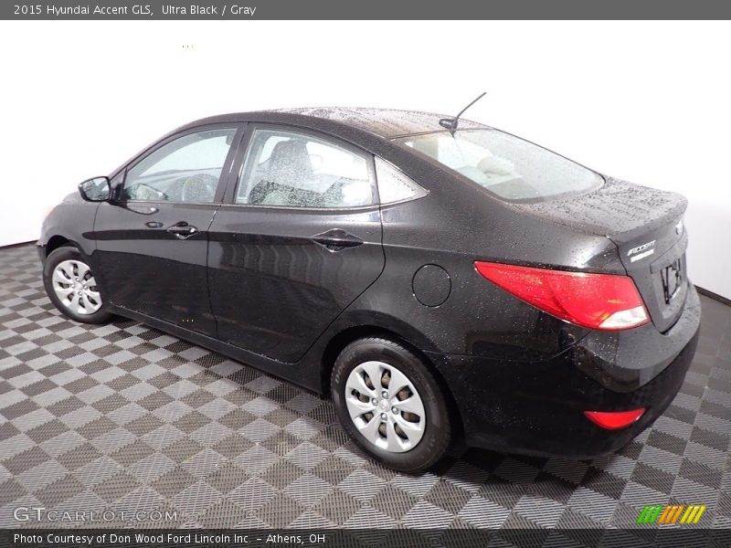 Ultra Black / Gray 2015 Hyundai Accent GLS