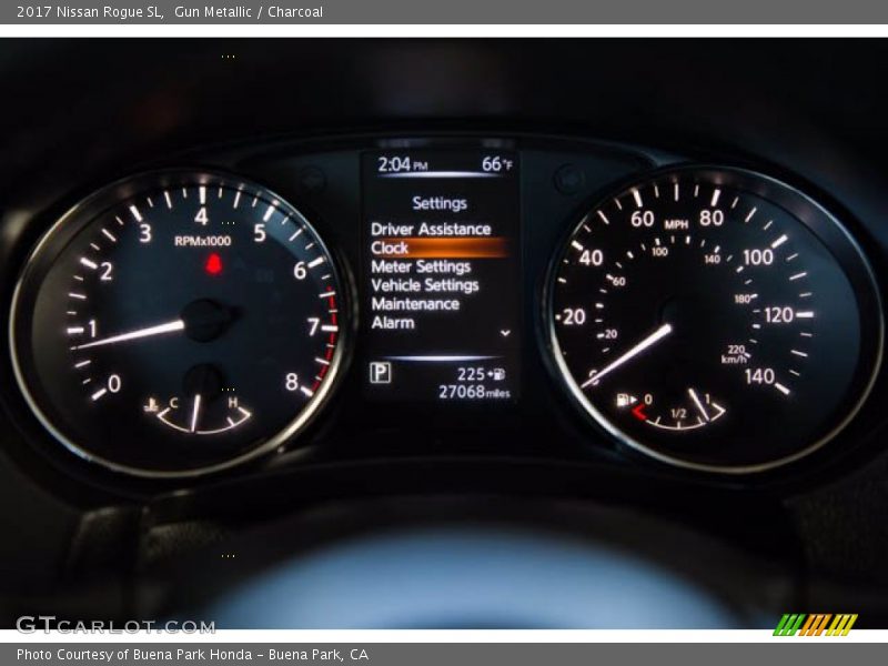  2017 Rogue SL SL Gauges