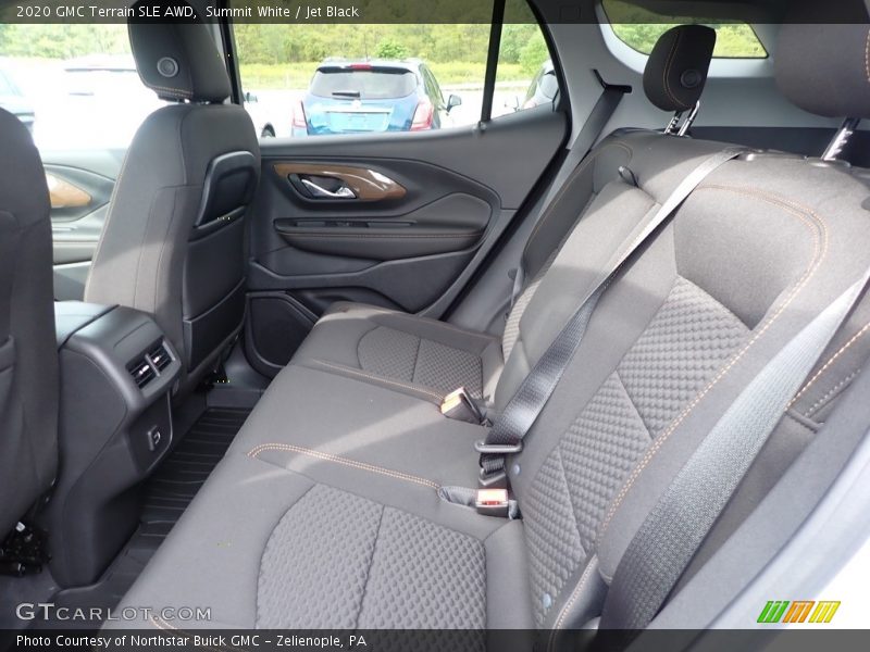 Summit White / Jet Black 2020 GMC Terrain SLE AWD