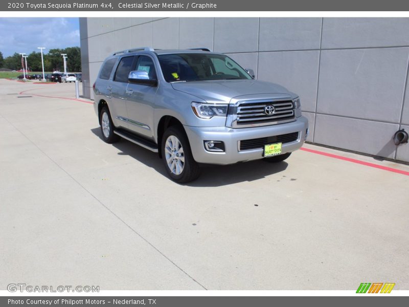 Celestial Silver Metallic / Graphite 2020 Toyota Sequoia Platinum 4x4