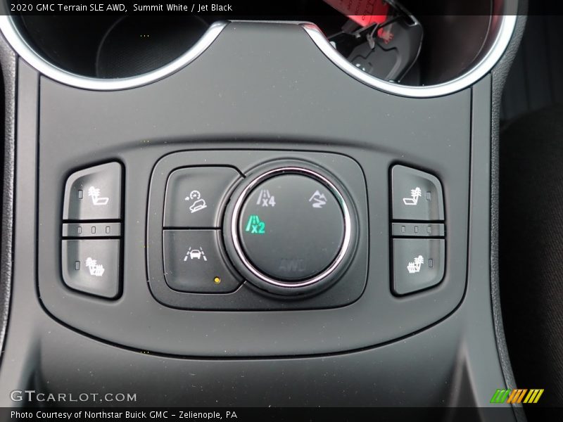 Summit White / Jet Black 2020 GMC Terrain SLE AWD