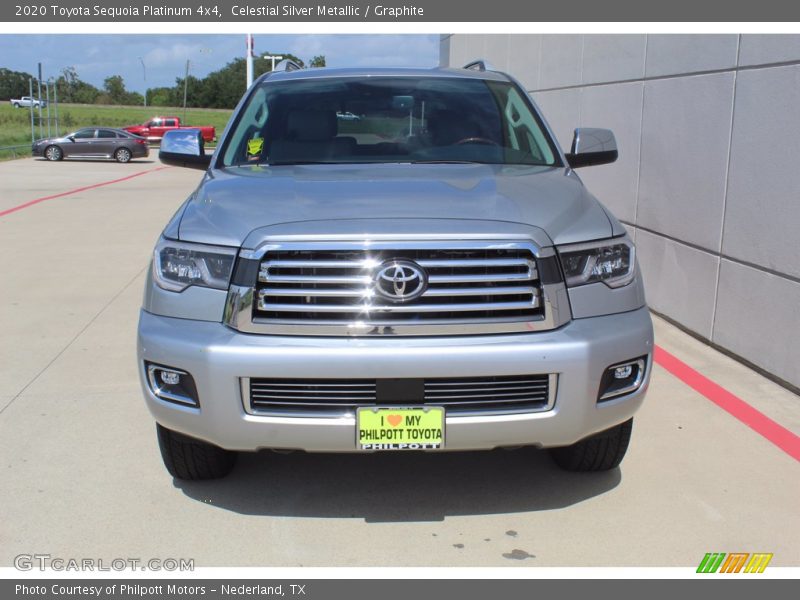 Celestial Silver Metallic / Graphite 2020 Toyota Sequoia Platinum 4x4