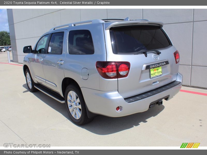 Celestial Silver Metallic / Graphite 2020 Toyota Sequoia Platinum 4x4