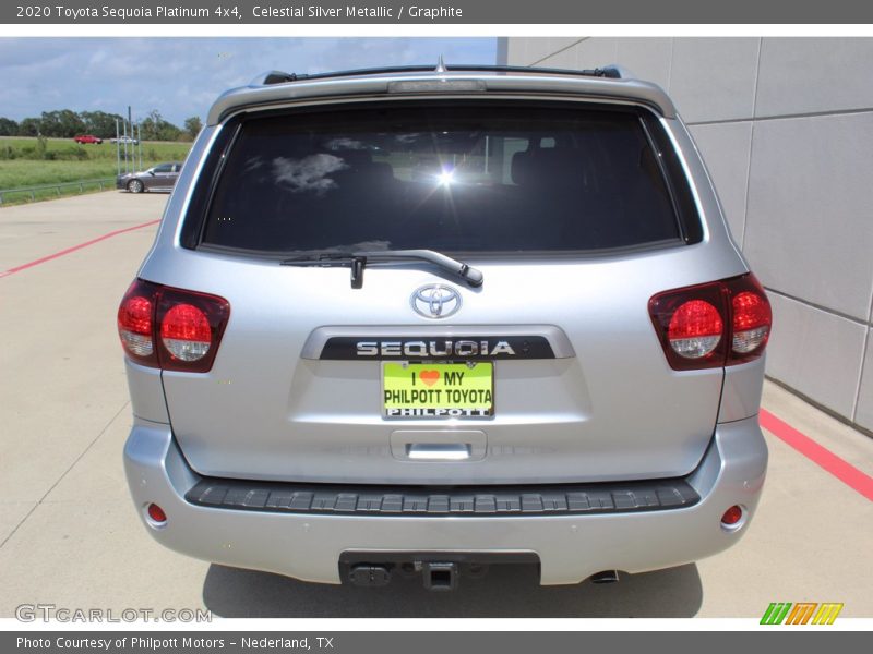 Celestial Silver Metallic / Graphite 2020 Toyota Sequoia Platinum 4x4