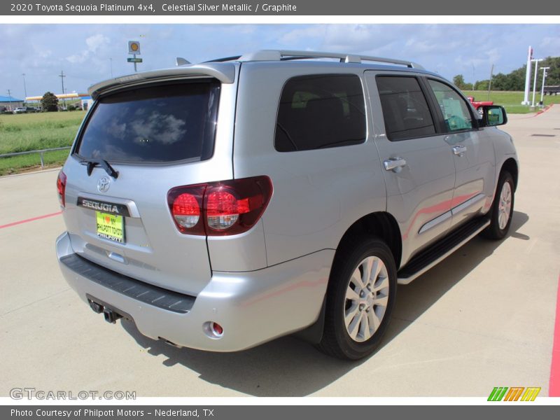 Celestial Silver Metallic / Graphite 2020 Toyota Sequoia Platinum 4x4