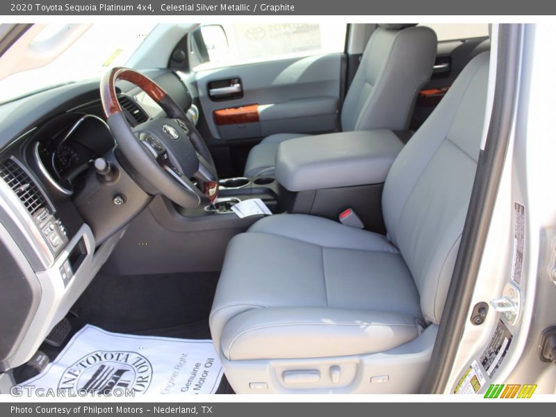 Celestial Silver Metallic / Graphite 2020 Toyota Sequoia Platinum 4x4