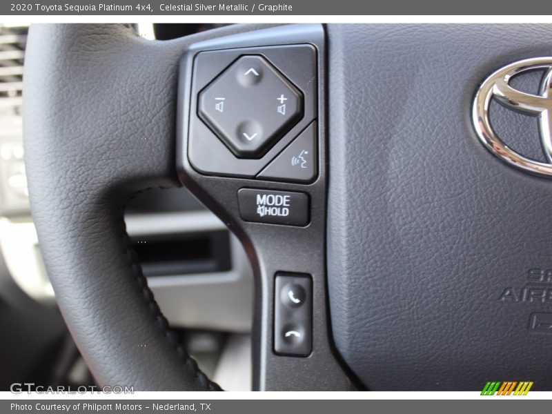 Celestial Silver Metallic / Graphite 2020 Toyota Sequoia Platinum 4x4