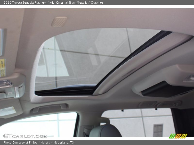 Celestial Silver Metallic / Graphite 2020 Toyota Sequoia Platinum 4x4