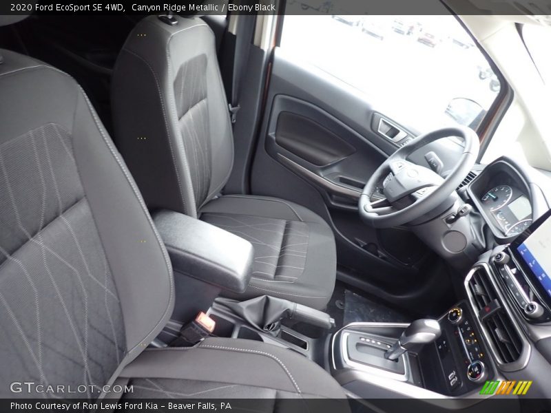 Canyon Ridge Metallic / Ebony Black 2020 Ford EcoSport SE 4WD