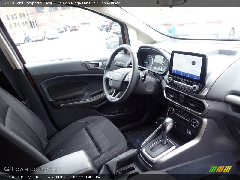 Canyon Ridge Metallic / Ebony Black 2020 Ford EcoSport SE 4WD