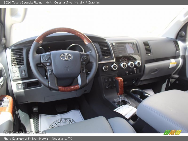 Celestial Silver Metallic / Graphite 2020 Toyota Sequoia Platinum 4x4