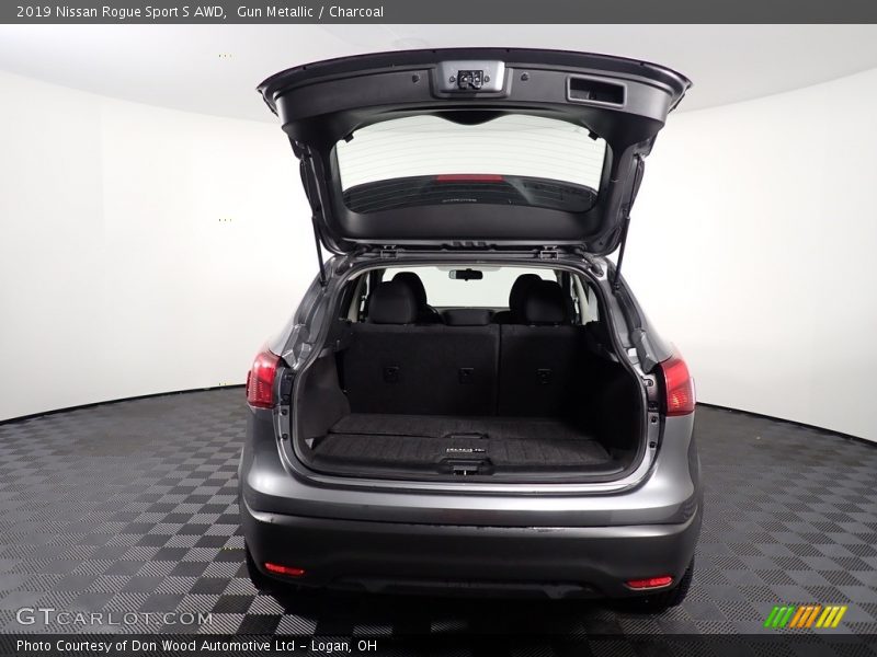 Gun Metallic / Charcoal 2019 Nissan Rogue Sport S AWD