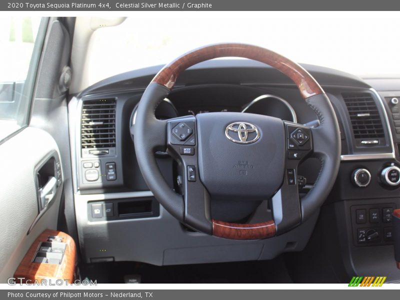 Celestial Silver Metallic / Graphite 2020 Toyota Sequoia Platinum 4x4