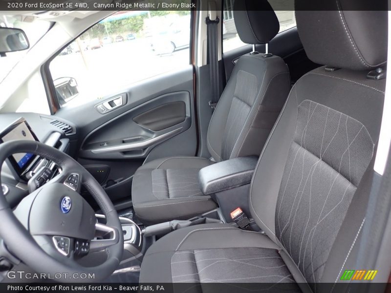 Canyon Ridge Metallic / Ebony Black 2020 Ford EcoSport SE 4WD