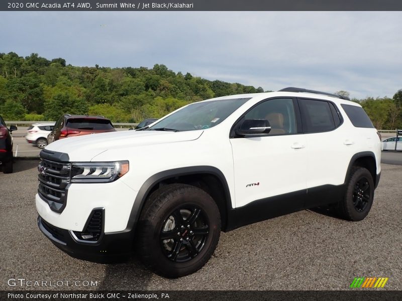 Summit White / Jet Black/Kalahari 2020 GMC Acadia AT4 AWD