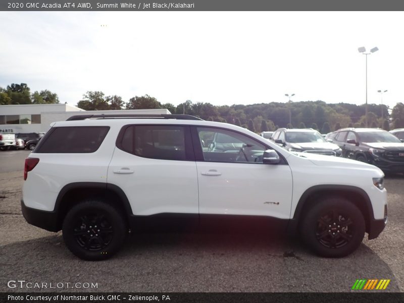 Summit White / Jet Black/Kalahari 2020 GMC Acadia AT4 AWD