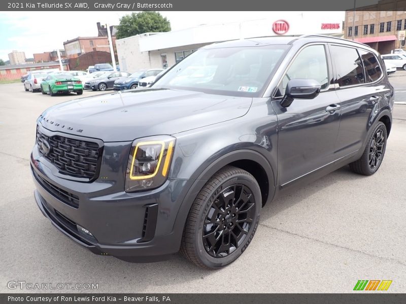 Gravity Gray / Butterscotch 2021 Kia Telluride SX AWD
