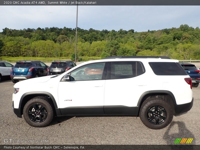 Summit White / Jet Black/Kalahari 2020 GMC Acadia AT4 AWD