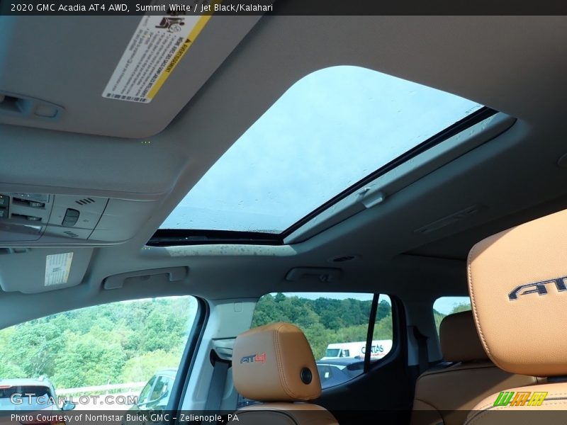 Summit White / Jet Black/Kalahari 2020 GMC Acadia AT4 AWD
