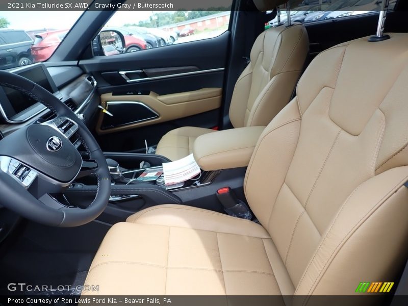 Gravity Gray / Butterscotch 2021 Kia Telluride SX AWD