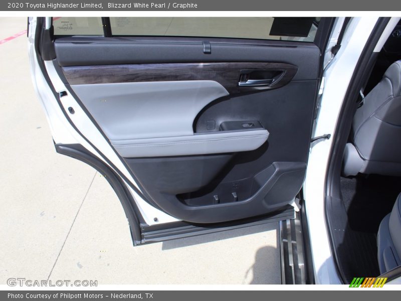 Blizzard White Pearl / Graphite 2020 Toyota Highlander Limited