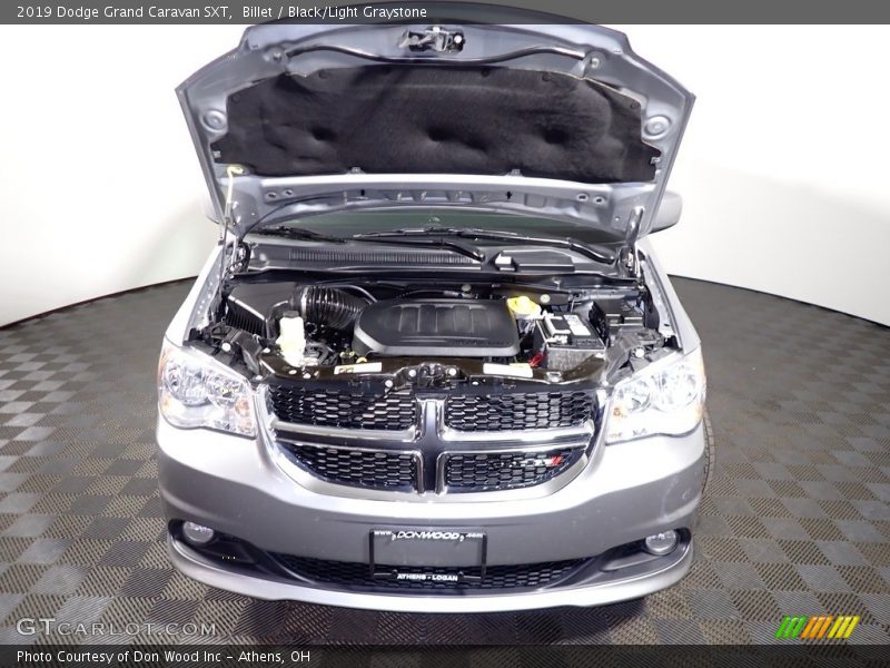 Billet / Black/Light Graystone 2019 Dodge Grand Caravan SXT