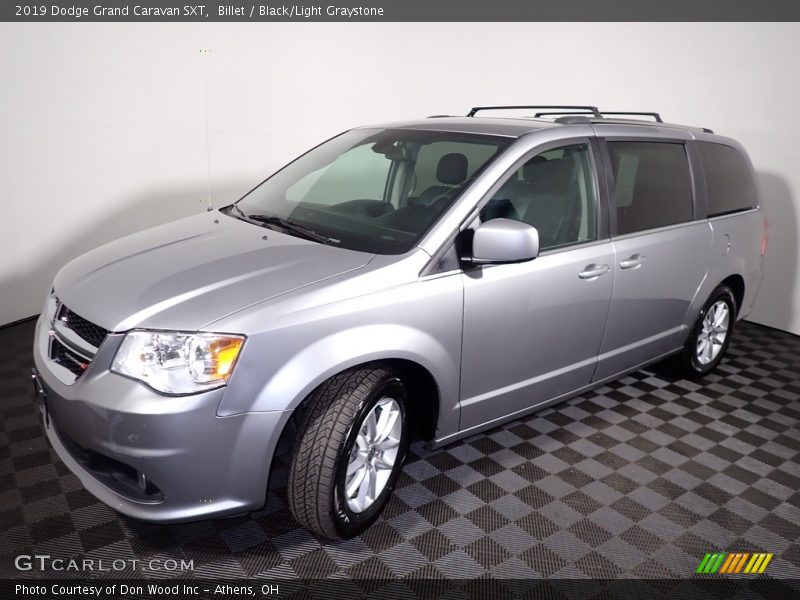 Billet / Black/Light Graystone 2019 Dodge Grand Caravan SXT