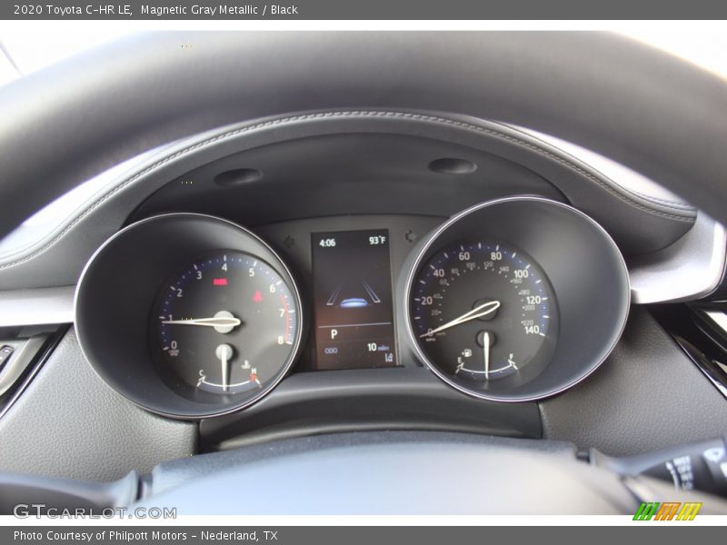 Magnetic Gray Metallic / Black 2020 Toyota C-HR LE