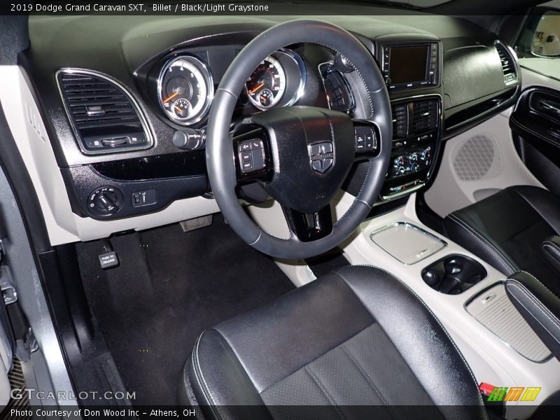 Billet / Black/Light Graystone 2019 Dodge Grand Caravan SXT