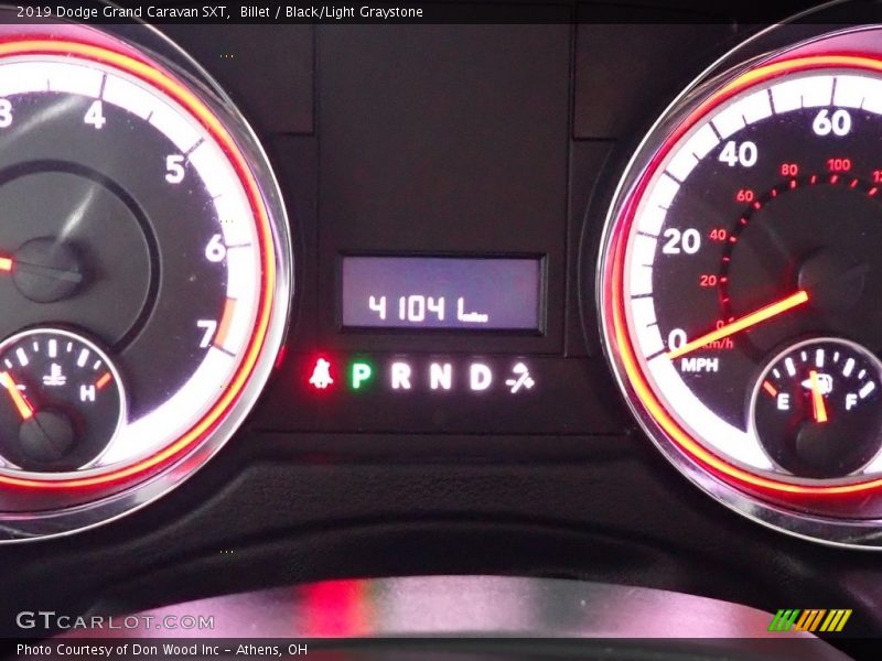 Billet / Black/Light Graystone 2019 Dodge Grand Caravan SXT