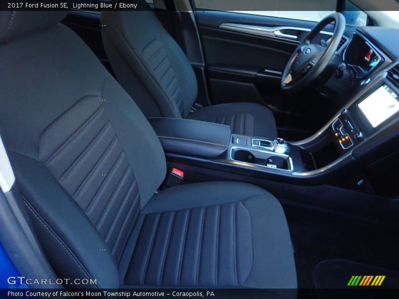 Lightning Blue / Ebony 2017 Ford Fusion SE