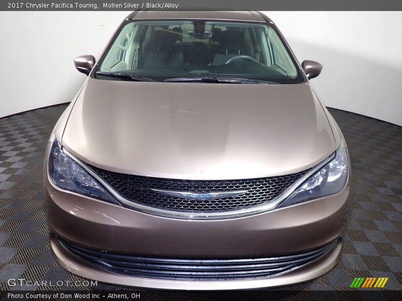 Molten Silver / Black/Alloy 2017 Chrysler Pacifica Touring