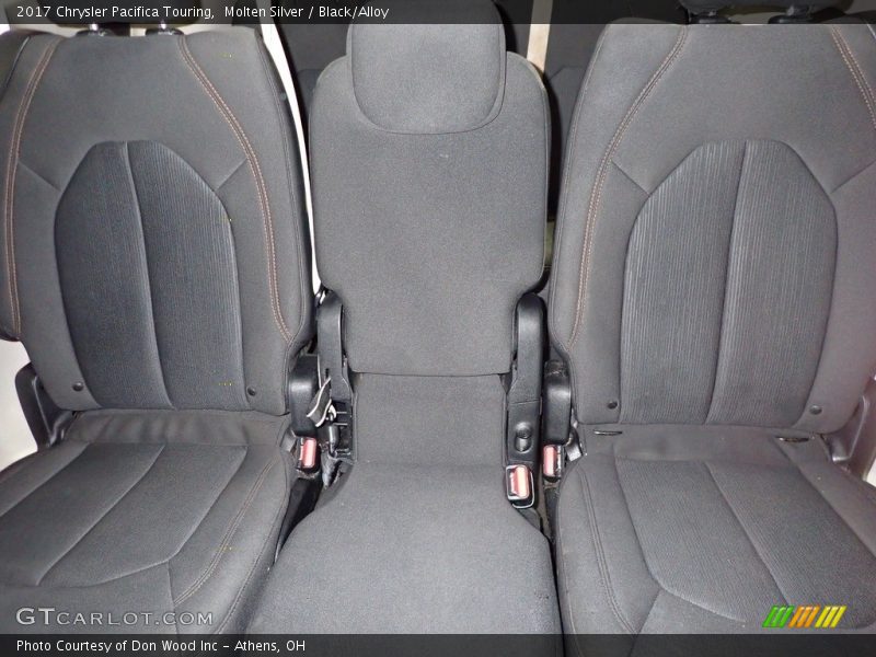 Molten Silver / Black/Alloy 2017 Chrysler Pacifica Touring