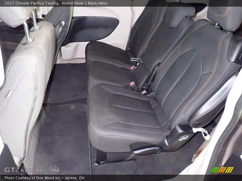 Molten Silver / Black/Alloy 2017 Chrysler Pacifica Touring