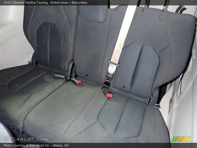 Molten Silver / Black/Alloy 2017 Chrysler Pacifica Touring