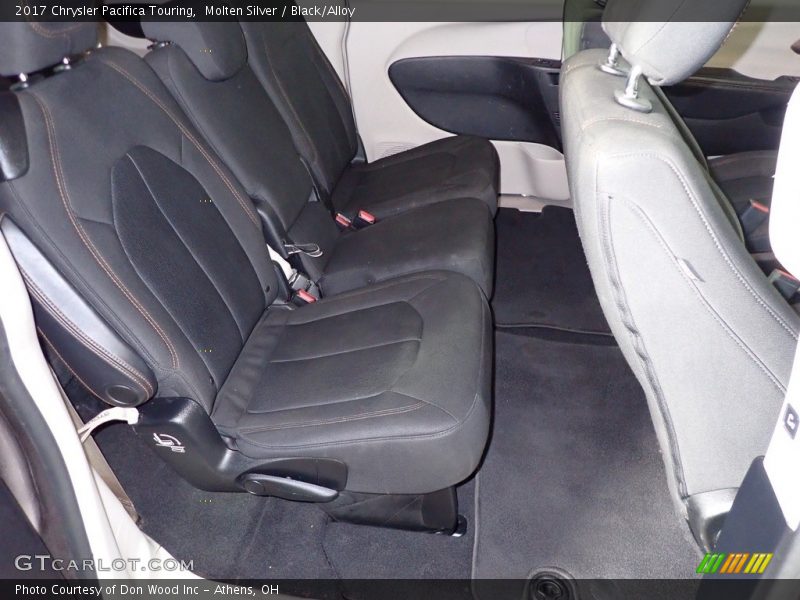 Molten Silver / Black/Alloy 2017 Chrysler Pacifica Touring