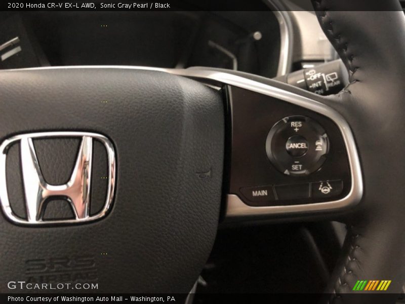 Sonic Gray Pearl / Black 2020 Honda CR-V EX-L AWD