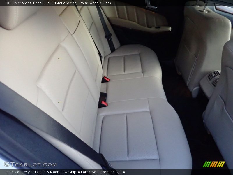 Polar White / Black 2013 Mercedes-Benz E 350 4Matic Sedan