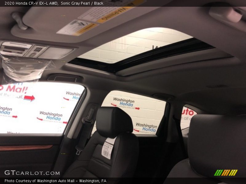 Sonic Gray Pearl / Black 2020 Honda CR-V EX-L AWD