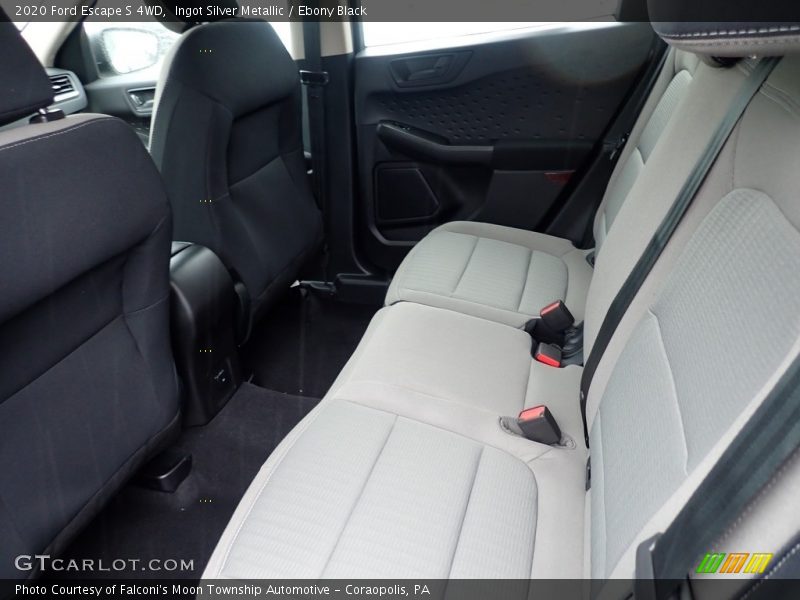 Ingot Silver Metallic / Ebony Black 2020 Ford Escape S 4WD