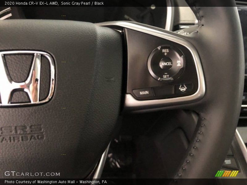 Sonic Gray Pearl / Black 2020 Honda CR-V EX-L AWD