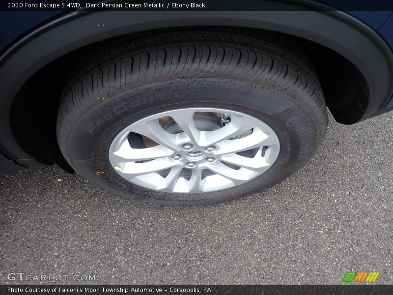 Dark Persian Green Metallic / Ebony Black 2020 Ford Escape S 4WD
