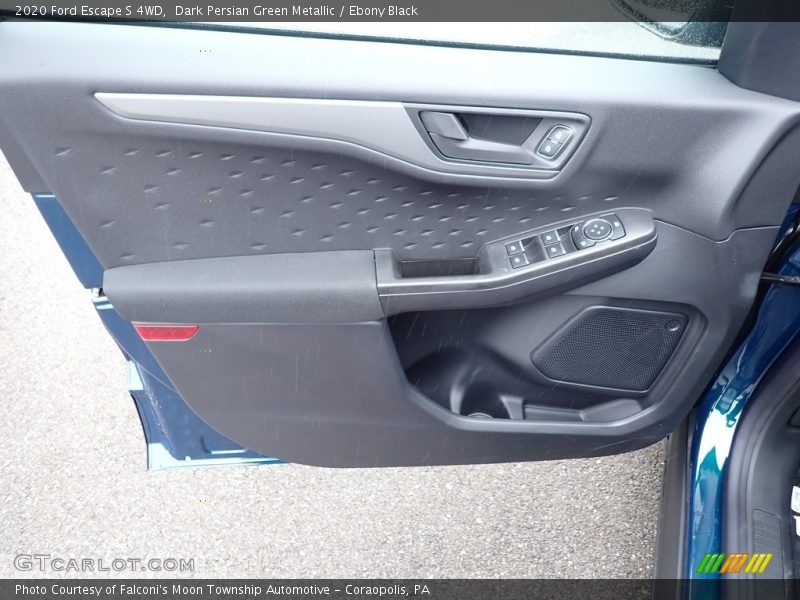 Dark Persian Green Metallic / Ebony Black 2020 Ford Escape S 4WD