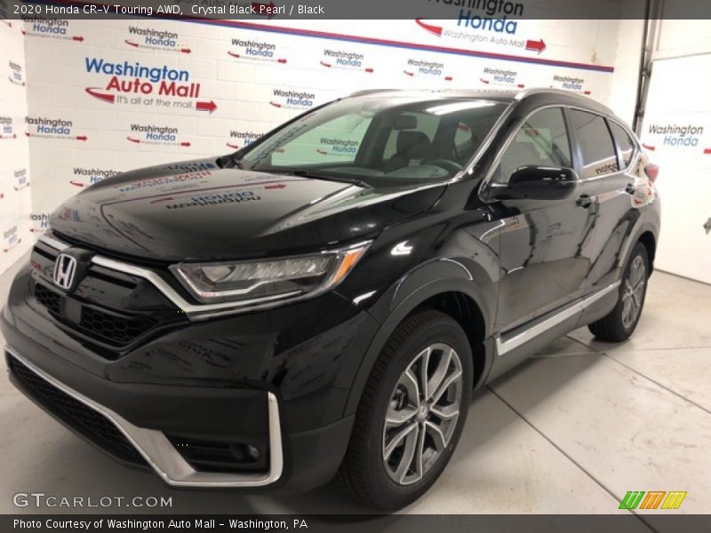 Crystal Black Pearl / Black 2020 Honda CR-V Touring AWD