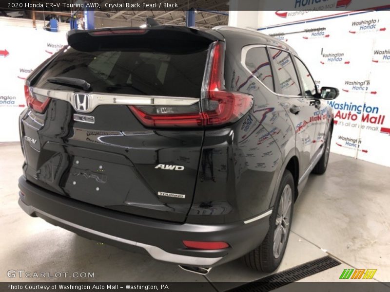 Crystal Black Pearl / Black 2020 Honda CR-V Touring AWD